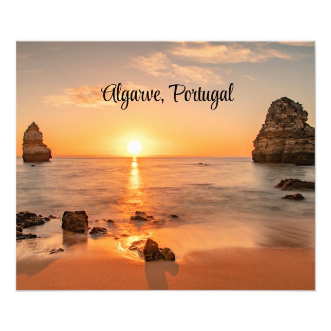 Foto Fotografía pintoresca del Algarve, Portugal (Frente)