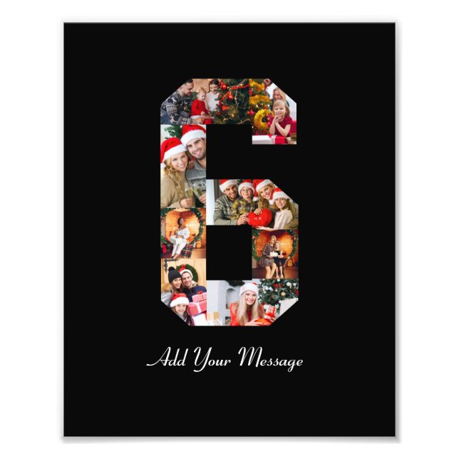 Foto Fotomontaje en blanco y negro número 6 (Frente)