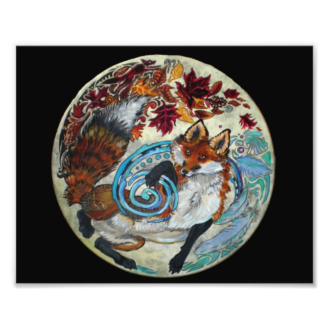Foto Fox espiral de otoño (Frente)
