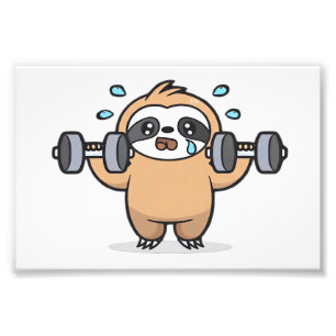 Foto Fracaso del gimnasio de perezoso Chibi � Divertido