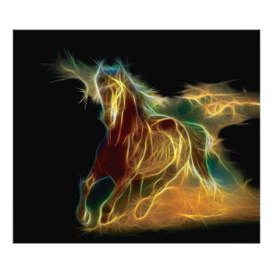 Foto Fractal del caballo