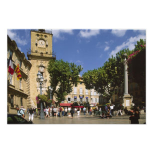 Foto Francia, Aix en Provenza, La Plaza del Alcalde