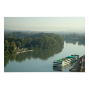 Foto Francia, Avignon, Provenza, barco del río Van Gogh