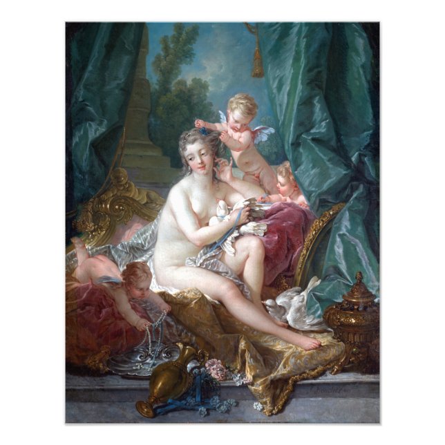 Foto François Boucher El retrete de Venus (Frente)