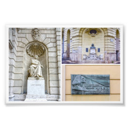 Foto Franz Liszt Sculptures Collage