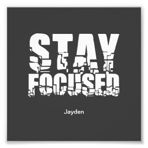 Foto Frase motivacional centrada en la tipografía