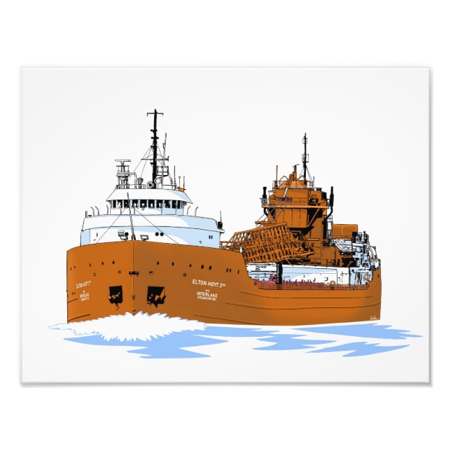 Foto Freighter Elton Hoyt 2Self Unloader (Frente)