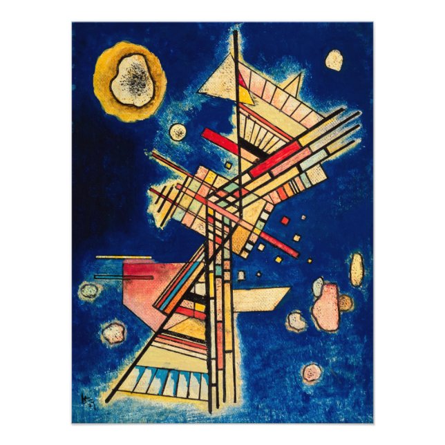 Foto Frescura oscura de Wassily Kandinsky (Frente)