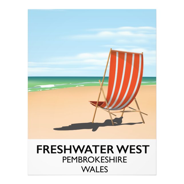 Foto Freshwater West Pembrokeshire Gales (Frente)