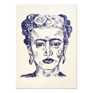 Foto Frida Kahlo Arte Imprimible