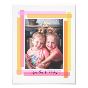 Foto Frontera Colorida - Regalo de Arte Fotográfico