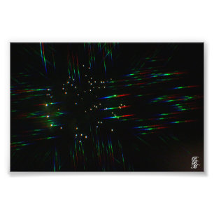 Foto Fuegos artificiales a través de gafas 3D 3 