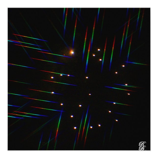 Foto Fuegos artificiales a través de gafas 3D 4 (Frente)