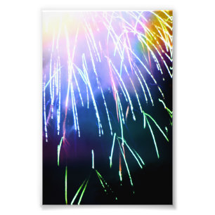 Foto Fuegos artificiales brillantes del 4 de julio 4x6