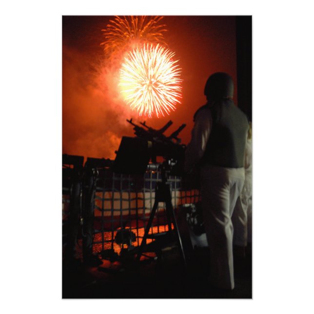 Foto Fuegos artificiales de la Armada de los EE. UU. In (Frente)