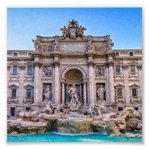 Foto Fuente del Trevi, Roma, Italia