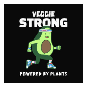 Foto Fuerte en verduras, impulsado por plantas