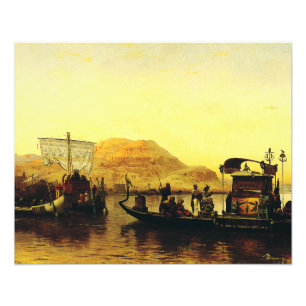 Foto Funeral de una Momia en el Nilo por Frederick Arth