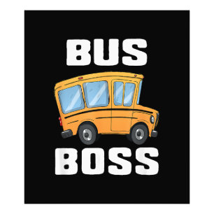 Foto Funny Bus Boss School Bus Driver
