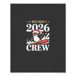 Foto Funny Bye 2025 2026 Crew New Year Friends Squad