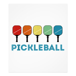 Foto Funny Pickleball Retro Vintage