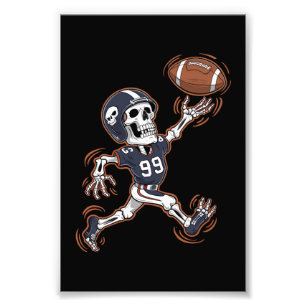 Foto Fútbol Americano Esqueleto Halloween Fútbol Americ