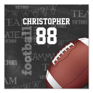 Foto Fútbol Americano Personalizado
