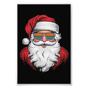Foto Gafas de sol de Santa Orgullo Navidad Pijama X-mas