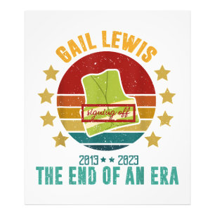 Foto Gail Lewis, te saludamos, el fin de una era Signi