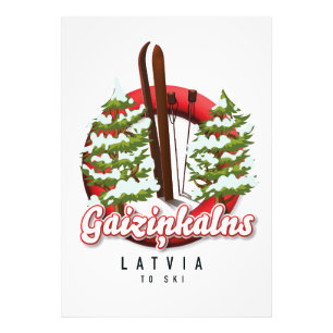 Foto Gaiziņkalns Letonia logotipo de esquí