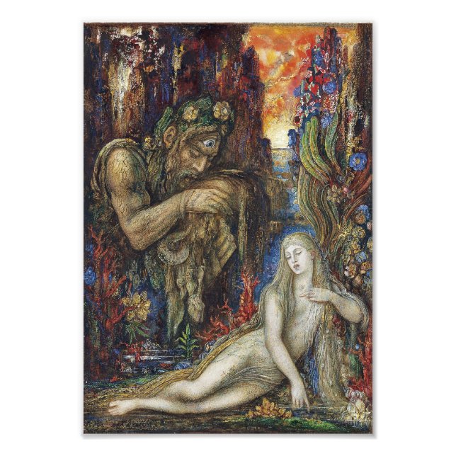 Foto Galatea por Gustave Moreau (Frente)