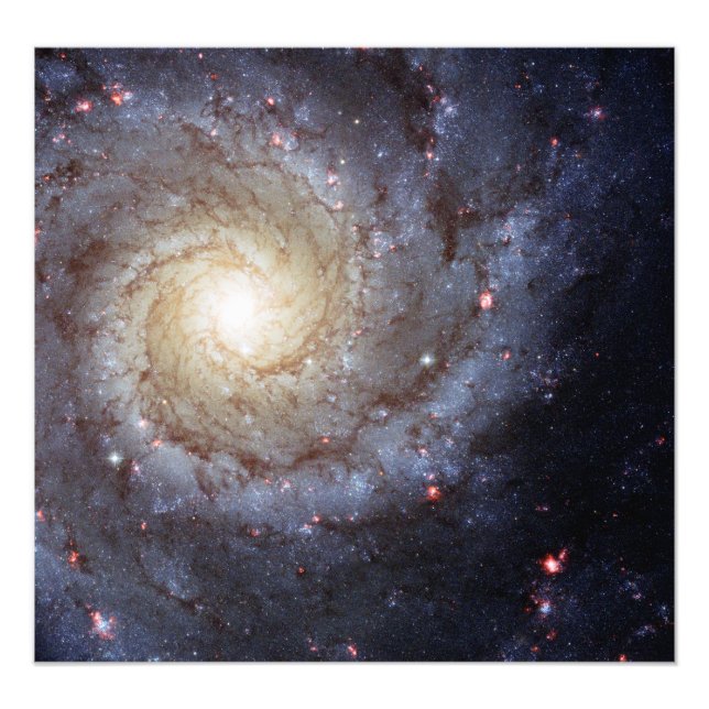 Foto Galaxia espiral M74 (Hubble) (Frente)