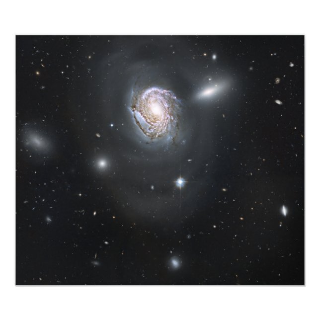 Foto Galaxia espiral NGC 4911 (Frente)