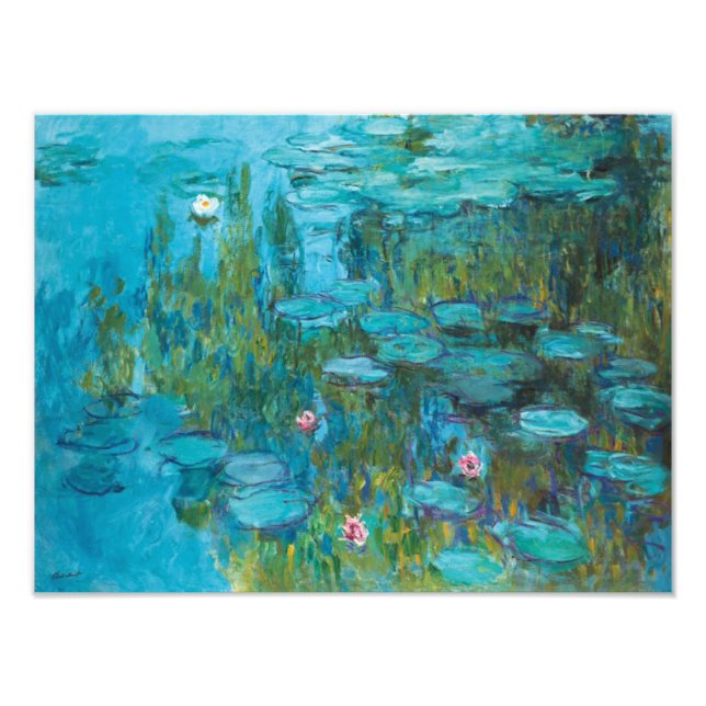 Foto Galería Claude Monet Water Lilies NymphéasHD (Frente)