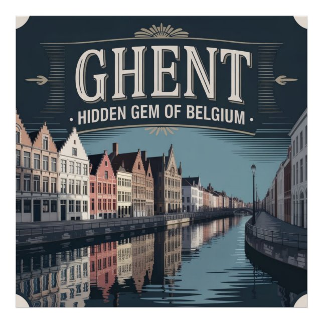 Foto Gante – Joya Oculta de Bélgica (Frente)