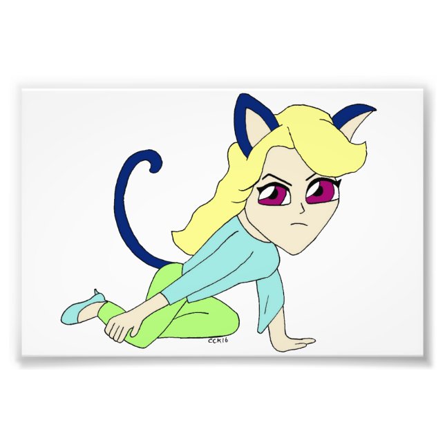 Foto gatita chibi (Frente)