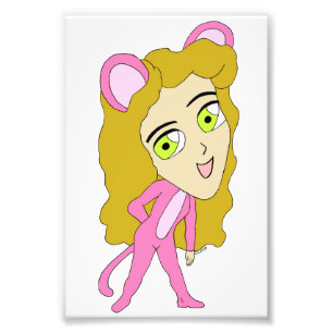 Foto gatita rosa
