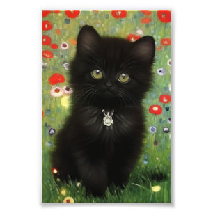 Foto Gatito de Gustav Klimt