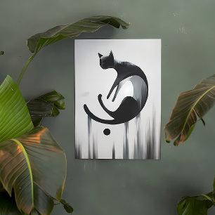 Foto Gato abstracto moderno - Diseño Minimalista