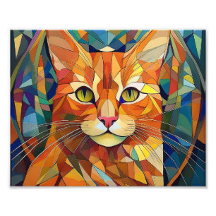 Foto Gato de Cubismo de IA