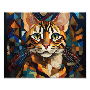 Foto Gato de Cubismo de IA