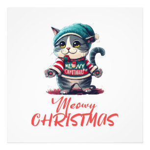 Foto Gato de Navidad 