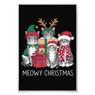 Foto Gato de Navidades Meowy Xmas Graciosos Gatos Amant