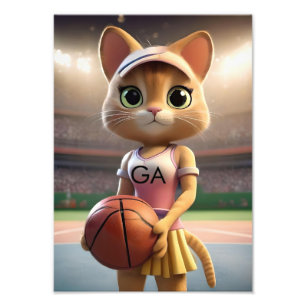 Foto Gato de Netball femenino,