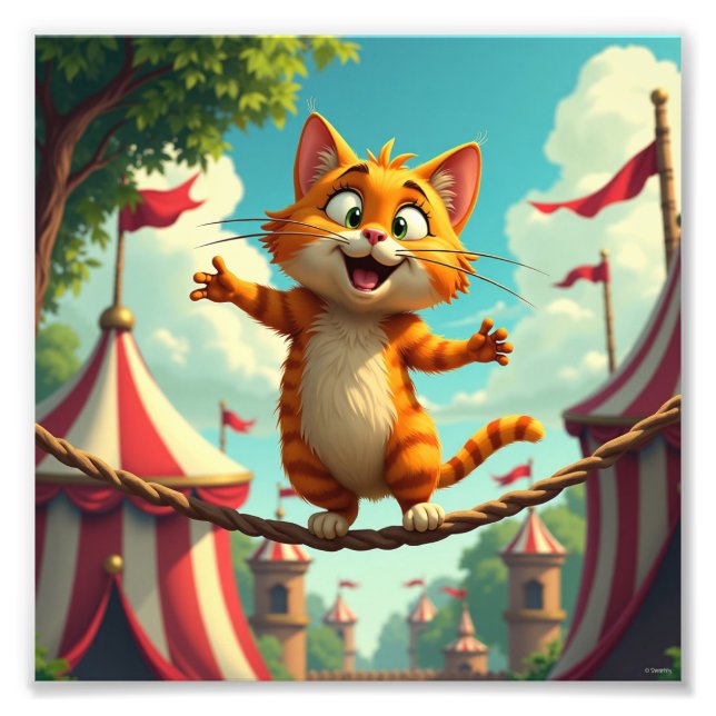 Foto Gato gracioso (Frente)