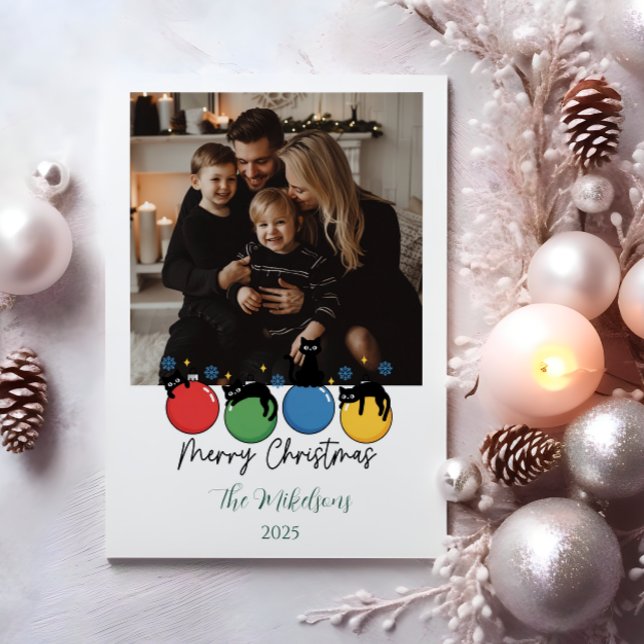Foto Gato Negro Navidad (Subido por el creador)