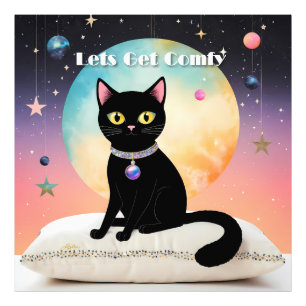 Foto Gato Negro - Vamos a estar cómodos