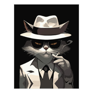 Foto Gato Noir Genial: Felino Suave y Misterioso