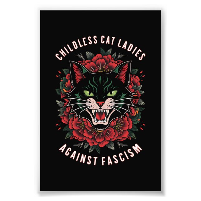 Foto Gato sin hijos contra el fascismo (Frente)