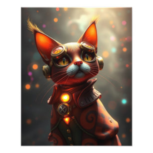 Foto Gato Steampunk